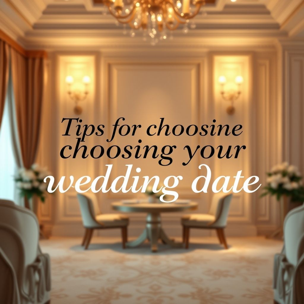 เคล็ดลับเลือกวันแต่ง